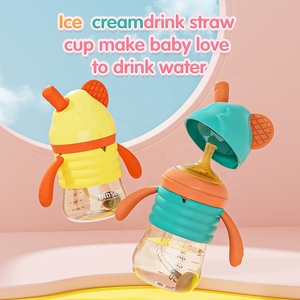 Manufacture Baby Products Customized Logo Color Wide Neck New Born Feeder <strong>Bottles</strong> Bpa Free <strong>PPSU</strong> Anti Colic Baby Feeding <strong>Bottle</strong> - Product Image 3