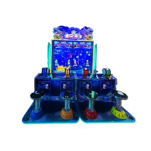 Grande machine d'arcade de pêche à pièces Lieu de jeu vidéo anglais Installation de divertissement intérieur - Product Image 5