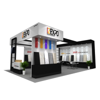Stand d'exposition modulaire et réutilisable à montage rapide en 30 minutes, à vendre