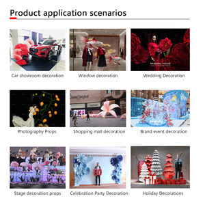 FLYING FLOWERS Ramo de 1000 Rosas Decoración de Boda Porta Chocolates Rosa Manualidades Cuadernos de Papel Flores de Papel Bricolaje - Product Image 4