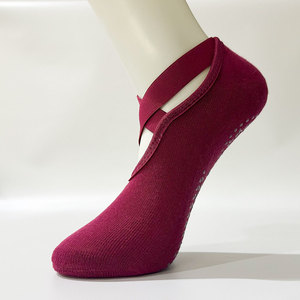 Vớ Yoga Chia Toe Non-Slip Vớ Của Phụ Nữ Năm Ngón Tay Xi Lanh Ngắn Silicone Khiêu Vũ Tập Thể Dục Yoga Pilates Thể Thao Vớ - Product Image 6