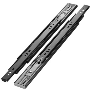 Correderas para Cajones de Acero Laminado <span class=keywords><strong>en</strong></span> Frío Reforzado con Cierre Suave para Armarios, Librerías, 2.0 mm, Capacidad de Carga de 51-100 kg - Product Image 5