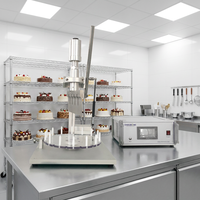 Trancheuse à gâteau au fromage manuelle à ultrasons Cheersonic, moteur 220V pour usage en boulangerie