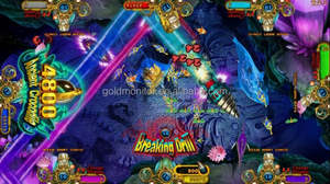 Nouveau produit Jeux de pêche à pièces Machine de table de jeu de table de poisson avec bouton Ocean <span class=keywords><strong>Monster</strong></span> - Product Image 5