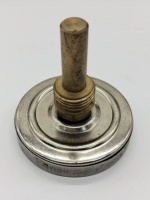 2026 HENGZAN Stainless Steel 63mm Hot Water Boiler Mount Thermometer TG1000-60 for Industrial Use with 3-Year Warranty
