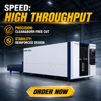 Machine de découpe laser à fibre Han's Laser C3 PRO, haute vitesse, CNC, 3KW 6KW, pour tôles métalliques, acier inoxydable, 1530*3050