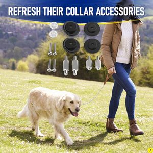 Kit de accesorios de repuesto PetSafe para collares receptores de perros, plástico negro, acero inoxidable, suministros de entrenamiento impermeables - Product Image 6