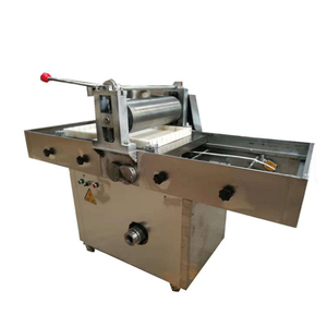 Machine de découpe, de tranchage et de formage pour barres protéinées aux céréales, barres aux cacahuètes, bonbons au sésame, fudge et nougat, capacité 150-300 kg/h - Product Image 1