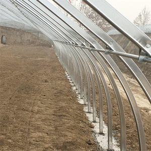 Оптовая продажа, одиночная оцинкованная стальная конструкция, полиэтиленовая пленка, сельскохозяйственные теплицы для растений клубники - Product Image 3