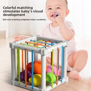 Juguete de Frutas con Forma de Arcoíris para Bebés, 6 Piezas, Reconocimiento de Colores, Habilidades Motoras Finas, Educación Temprana, Certificado EN71 CPC, Regalo - Product Image 2