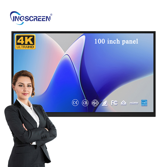 65 75 86 100 110 Inch LCD Classroom All in One Touch Screen Interactive Flat Panel Digital Whiteboard Smart Board