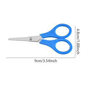 Ciseaux d'infirmière de 3.5 pouces ciseaux d'étudiant en acier inoxydable avec cisailles de traumatisme de gaze de coupe - Product Image 3