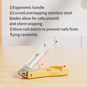 Bộ dụng cụ chăm sóc móng tay cho bé sơ sinh 4 trong 1 hoạt hình, bộ cắt móng tay trẻ em, bộ dụng cụ làm đẹp cho trẻ sơ sinh, trẻ nhỏ - Product Image 2