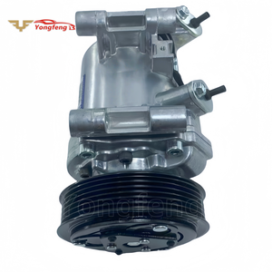 Compresseur de climatisation de voiture neuf pour Citroën C3 Elysee & Peugeot 301 (OE 1636462980 9808860080 9830148880) Réfrigérant R134a 12V - Product Image 3