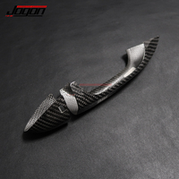 Couvercle de poignée latérale de porte en Fiber de carbone, 2 pièces, pour Mercedes Benz, classe A, C, S, CLA, GLC, W177, V177, W247, W205, W213, W222, C118, X253