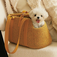 Sac de transport léger en tweed pour animaux de compagnie pour animaux de compagnie de petite taille 8kg chien chat sac de transport pour animaux de compagnie