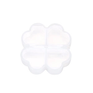 Pretty Lovely 4 Heart Combined Plastic Pill Box Organizador para almacenamiento de estuches de medicamentos - Product Image 2