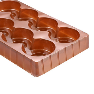 Barquette d'emballage en blister épais à 8 cavités avec revêtement plastique et bord plié, boîte d'emballage générale - Product Image 4