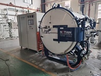 2500 ℃    Four de frittage sous vide à atmosphère d'argon pour la production industrielle de céramique de nitrure de bore de haute pureté