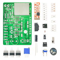 Kit Solder DIY Alarm Deteksi Tetesan Hujan, Papan Latihan Sirkuit Sensor Hujan, Modul Pelatihan Pengajaran Elektronik