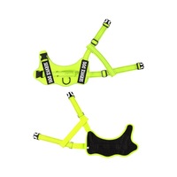 Arnés Táctico Grande para Perros Deportivos, Tejido Ligero, Reflectante, Transpirable, Resistente a la Oxidación, con Anillo en D, Accesorios para Perros