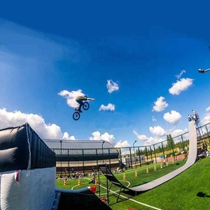 Airbag inflable <span class=keywords><strong>Freestyle</strong></span> FMX BMX Stunt Airbag Ramp Lander Bike <span class=keywords><strong>Moto</strong></span> Jump MTB Air Bag Landing - Product Image 6