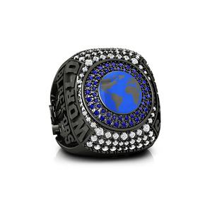 Personaliza el Anillo de Campeonato del Torneo, Anillos de Béisbol y Baloncesto USSSA Juveniles Económicos con Diferentes Nombres y Números de Jugadores - Product Image 3