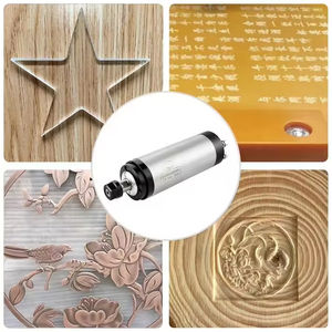 Kit de moteur de broche CNC haute précision à concentricité optimisée, refroidissement par eau, 65 mm ER11, 1,5 kW, 110 V/220 V, avec variateur de fréquence pour routeur CNC - Product Image 6