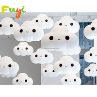 Offre Spéciale : Ensemble de Ballons Nuages Géants Gonflables Souriants, Mignons et Kawaii, à Suspendre pour Décoration de Plafond, Fêtes et Événements