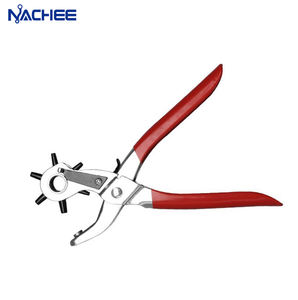 Pince à poinçonner pour bracelet de montre rotatif, sangle en cuir, poinçon à trous creux, outil multifonction, pince à main, coupe, non classé, 60 pièces/carton - Product Image 1