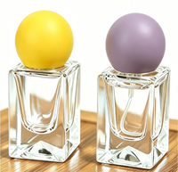Flacon de parfum en verre transparent carré long avec bouchon argenté et pulvérisateur, tailles 10 ml, flacon à sertir – Vente en gros