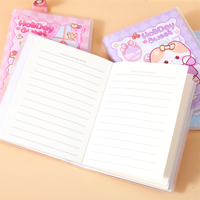 96 feuilles de kimono japonais Kawaii mignon A7 100K Eva cahier avec boucle de manchon en caoutchouc