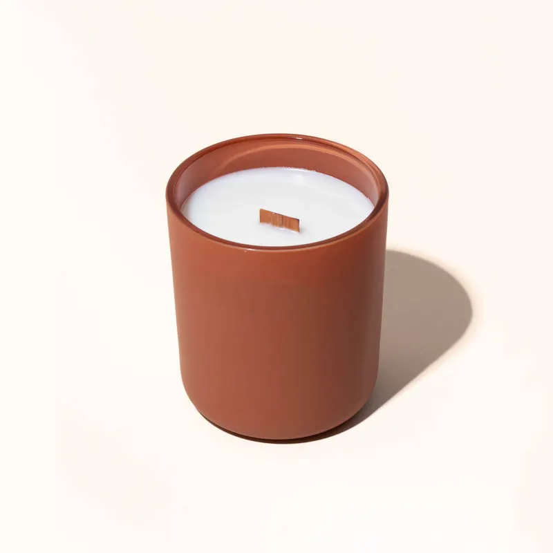 Matte Ton kerzen gläser benutzer definierte nordische matte Terrakotta-Ton leere Keramik glas für Kerze
