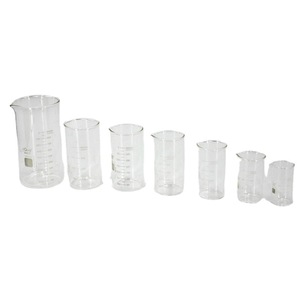Vaso de precipitados alto Silicon Valley T6038 de vidrio de borosilicato de alta resistencia, de 100 ml a 1000 ml, para uso en laboratorio - Product Image 1