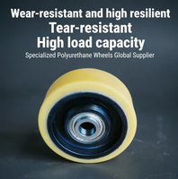 Roue de support en polyuréthane 125x50/60-20 mm à longue durée de vie pour chariot élévateur / transpalette STILL - Référence 426413