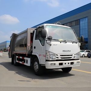 1Brand New 1SUZU 100P 4X2 5CBM Compress Garbage Rear Loading Disposal Refuse <b>Waste</b> Truck - Product Image 4