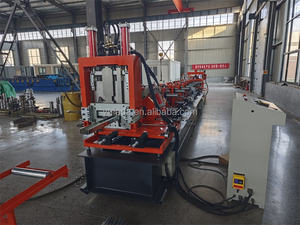 PLC-gesteuerte Baumaschinen Automatische Wechselbare C/<span class=keywords><strong>Z</strong></span>-Profil-Rollformmaschine C-Profil-Herstellungsmaschine - Product Image 2