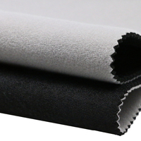 Tissu néoprène laminé en velours de 2 mm, super doux, avec support élastique