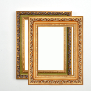 Châu Âu Retro Tự Làm Lắp Ráp Hình Ảnh Khung Khuôn Thông Gỗ Vàng Lá Kích Thước Lớn Tường Treo Tại Chỗ Hàng Hóa Thông Gỗ Hình Ảnh Khung - Product Image 6