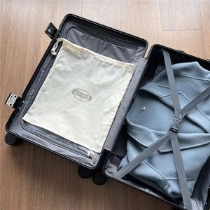 Pochette d'emballage pour blocs de construction en coton naturel écologique avec cordon de serrage, sac en coton biologique imprimé avec logo personnalisé - Product Image 6