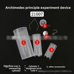 Apparato per il Principio di Archimede Utilizzato per Esplorare i Fattori che Influenzano l'Intensità della Galleggiabilità Questo è un'operazione - Product Image 3