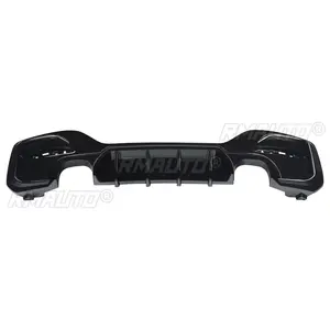 <b>For</b> Bmw F20 F21 Rear Bumper <b>Diffuser</b> 1 Series M135i M140i 2015-2018 Back Splitters Spoiler Gloss Black <b>Car</b> Exteropr Parts - Product Image 3