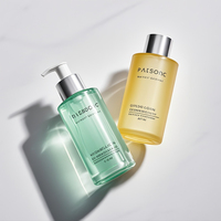 Flacon pompe en verre de luxe personnalisé 30ml 50ml 60ml (1oz 2oz 3oz) à fond épais, vide, pour soins de la peau, huiles essentielles et sérums
