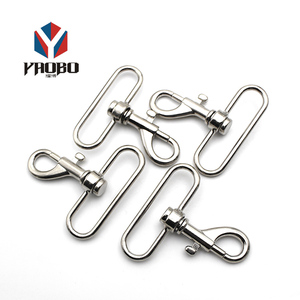 Broche de langosta de metal multiusos Perno Gancho a presión <span class=keywords><strong>Ojo</strong></span> giratorio Colgante Acabado liso para la industria pesada - Product Image 1