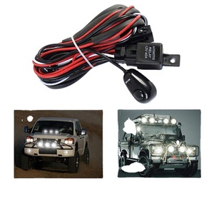 Мощный кабельный жгут для модификации внедорожных фар: разветвитель на два LED прожектора с выключателем - Product Image 2