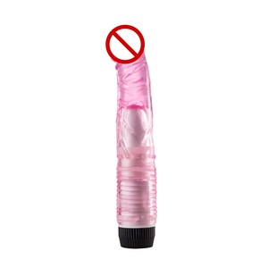 Ungu hitam Pink kristal 23cm lembut TPE ABS <span class=keywords><strong>Vibrator</strong></span> Dildo realistis Wanita mainan seks untuk wanita dengan harga murah - Product Image 3