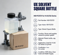 UX SOLVENT SQUARE BOTTLE HB-PC0721 pour les séries H UX/GU