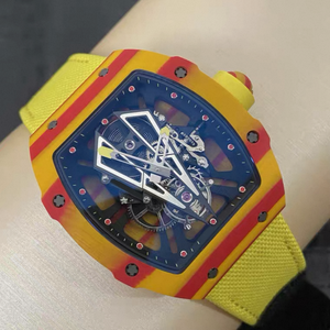 RM Style 2703 Limited Edition Diver Alarm Bull Tourbillon Sports <b>Watch</b> Ultra-Light Design Pointer Titanium Screws <b>Rubber</b> - Product Image 2