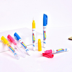 Stylo à encre invisible avec lumière UV, marqueur magique pour messages secrets, stylo <span class=keywords><strong>espion</strong></span> pour cadeaux d'anniversaire, cadeaux de fête pour enfants, remplisseurs de sacs cadeaux - Product Image 2