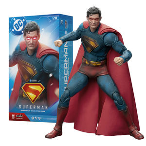 Fondjoy DC <span class=keywords><strong>Superman</strong></span> endommagé par la bataille, figurine d'action à l'échelle 1/9, 19 cm/7,6 pouces, modèle original authentique, jouet de collection, cadeau - Product Image 1